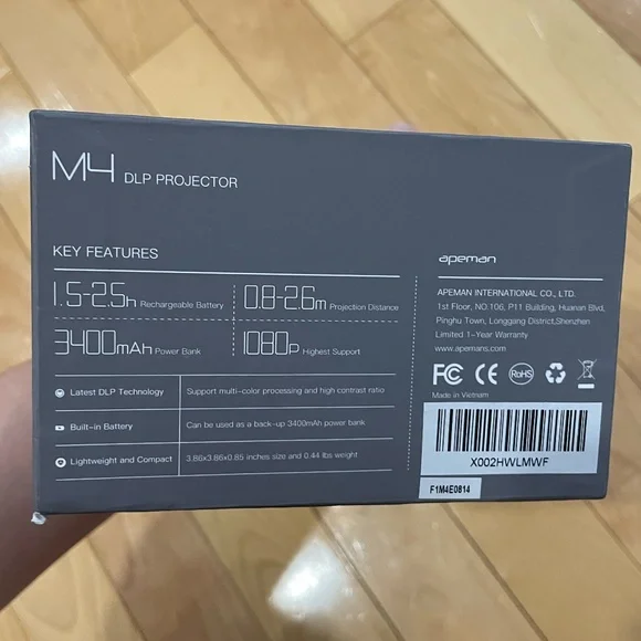 Apeman Mini Projector - Picture 3 of 4